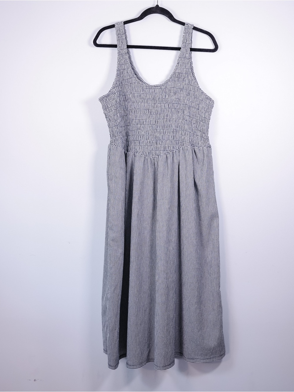 Old Navy XL Gingham Fit & Flare Midi Dress NWOT Dorothy or farmer Costume